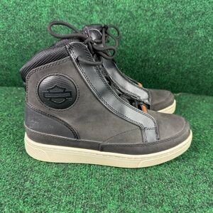 Harley-Davidson Women's Vardon Black Waterproof Riding Sneakers D87175 Size 7 M